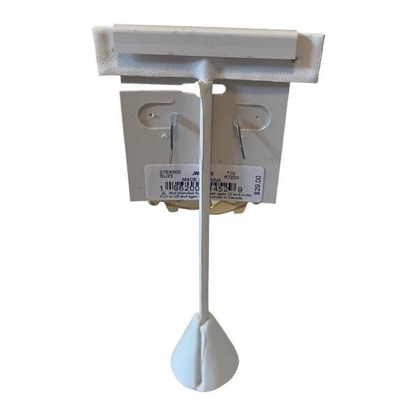 Lucky Brand Gold Toned Western Boot Drop Earrings. - Picture 4 of 6